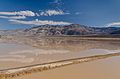 Death Valley exit SR190 view Panamint Butt flash flood 2013