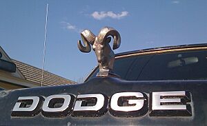 Dodge Ram pickup hood ornament sop