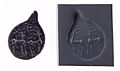Drop-shaped (tanged) pendant seal and modern impression. Quadrupeds, ca. 4500–3500 B.C. Late Ubaid - Middle Gawra. Northern Mesopotamia