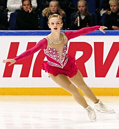 Emmi Peltonen at the 2015 CS Finlandia Trophy