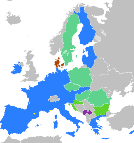 Euro accession Eurozone as single entity