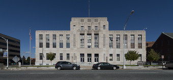 Exterior. The L. Richardson Preyer Federal Building and Court House in Greensboro, North Carolina LCCN2014630088.tif