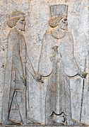 Figures on the Apadana Staircase (Best Viewed Size "Large") (4688678112)