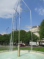 Fontaine rond-point des Champs-Élysées