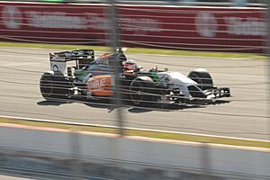 Force India VJM07 in Jerez (cropped)