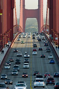 Golden Gate Bridge SF CA North View