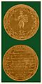 Gouden penning op de reductie van Groningen 1604