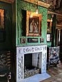 Green Closet fireplace at Ham House