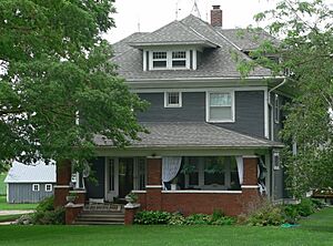 Guhl farmhouse (Burt Co, NE) from ENE 1