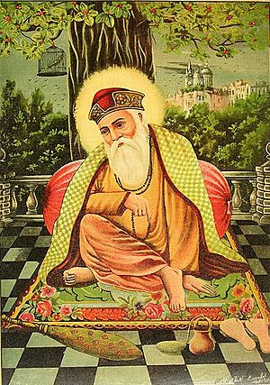 Guru Nanak Dev by Raja Ravi Varma