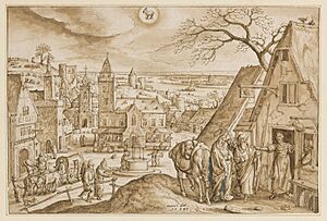 Hans Bol - Adriaen Collaert - Emblemata evangelica - Erfgoedfonds Koning Boudewijnstichting - Fonds du Patrimoine Fondation Roi Baudouin - 12