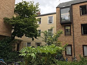 Hertford college HW quad east face
