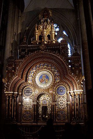 Horloge astronomique cathedrale de Beauvais 02