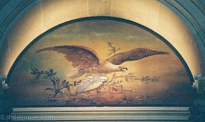 Illinois Rotunda Eagles