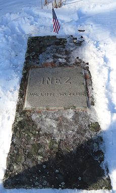 Inez Milholland's gravesite