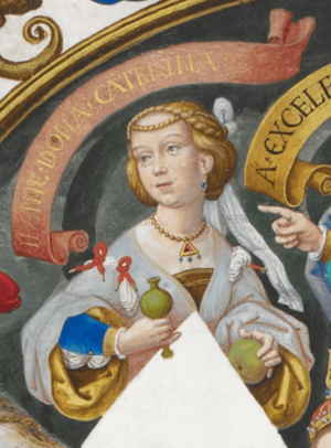 Infanta D. Catarina, filha de D. Duarte - The Portuguese Genealogy (Genealogia dos Reis de Portugal).png