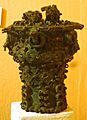 Intricate bronze ceremonial pot, 9th century, Igbo-Ukwu, Nigeria
