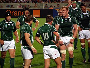 Ireland vs Georgia, Rugby World Cup 2007 What's the Plan Boss