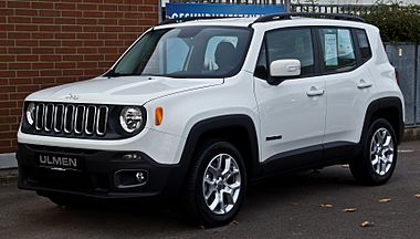 Jeep Renegade 1.6 MultiJet 2WD Longitude – Frontansicht, 9. November 2014, Düsseldorf.jpg