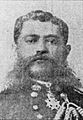 John Richardson, in uniform, Advertiser, 1917