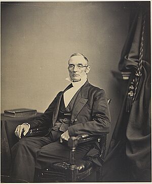 Joshua Leavitt by Mathew B Brady & Studio circa 1860