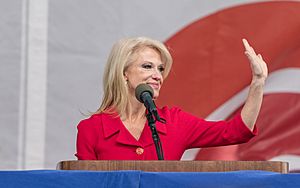 Kellyanne Conway addressing the March for Life (31864771073)
