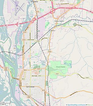 La Crosse transit map
