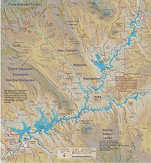 Lake Powell Map