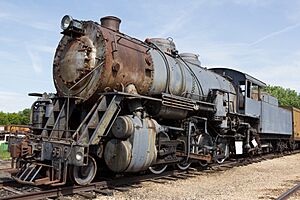 Lake Superior & Ishpeming No. 35 at the Illinois Railway Museum - May 2023.jpg