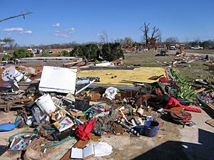 Lawrence County, AL tornado damage.jpg