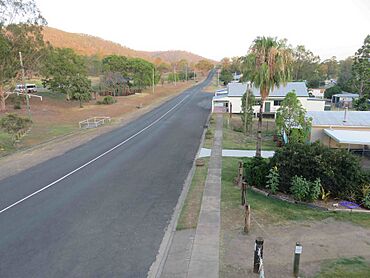 Linville main street from the Linville Hotel, Linville, 2021.jpg
