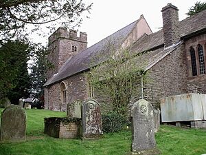 Llangybi church