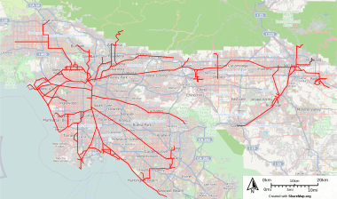 Los Angeles Pacific Electric Railways (Red Cars)