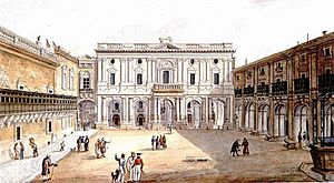 Malta Public Library, Valletta, by Charles de Brocktorff