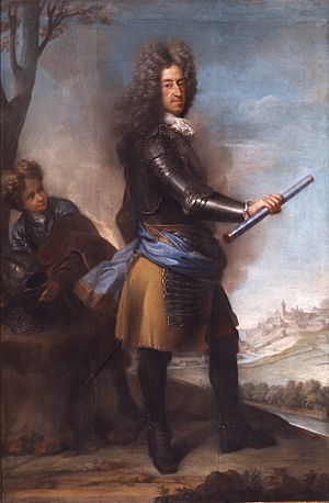 Max Emanuel als Feldherr-Vivien, 1706