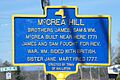 McCrea Hill marker