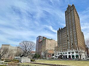 Military Park, Newark, NJ - looking east