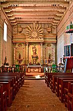 Mission San Miguel, California - Interior