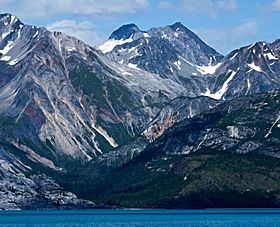 Mt Merriam south in Glacier Bay