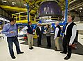NASA Deputy Administrator Tours Blue Origin