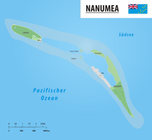 Map of the atoll