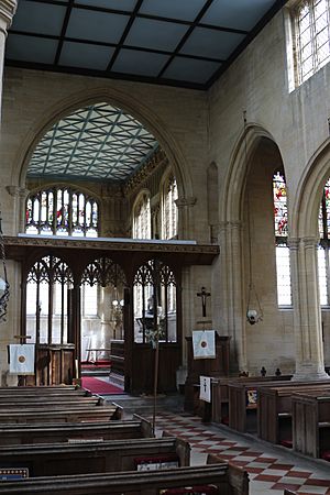 Nave and chancel of All Saints' Church, Hillesden