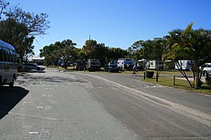 Noosa River Caravan Park (2007) with caravans