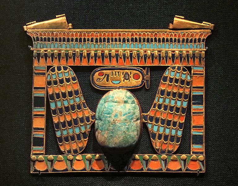 Pectoral of Tutankhamun by M. Strasser