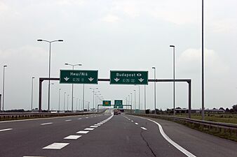 Petlja Dobanovci - Niš - Budapest