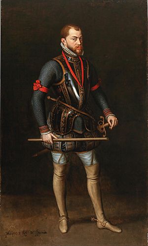 Philip II of Spain portrait