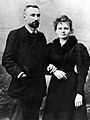 Pierre Curie et Marie Sklodowska Curie 1895