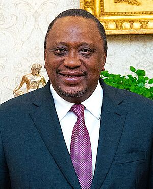 President Trump Meets with the President of the Republic of Kenya (49498271978) (crop).jpg