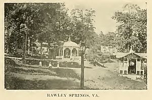 Rawley Springs Virginia from Book of the Royal Blue April 1909 Vol 12 No 07 Page 15