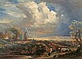 Samuel Palmer - Summer Storm near Pulborough, Sussex - Google Art Project